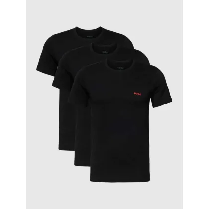 Zdjęcie T-shirt z nadrukiem z logo w zestawie 3 szt.