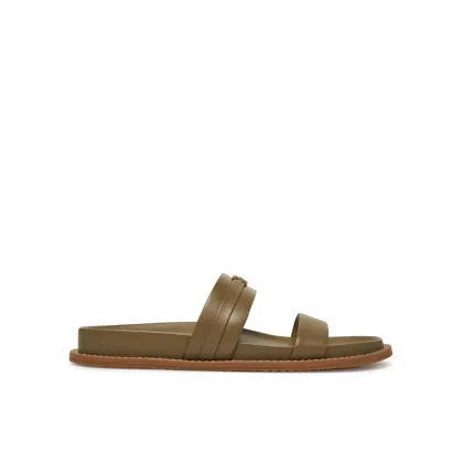 Zdjęcie MICHAEL Michael Kors Klapki Mandy Flat Sandal 40S5MAFS2L Zielony