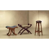 Picture A unique French-style bench and stools for a unique interior – Morello Gianpaolo