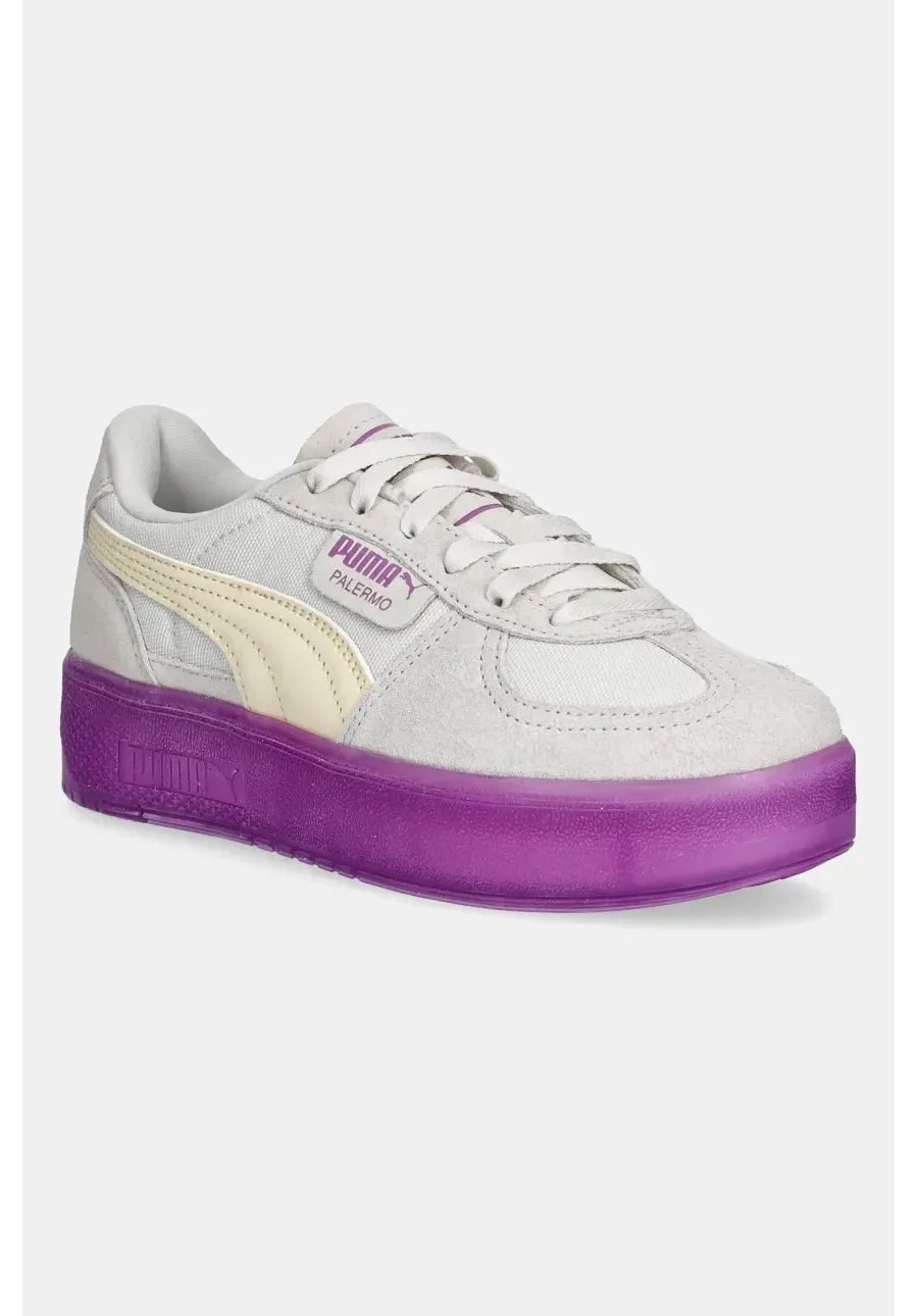 obrazek 1 Puma sneakersy Palermo Elevata Xtra Wns damskie kolor szary 401285