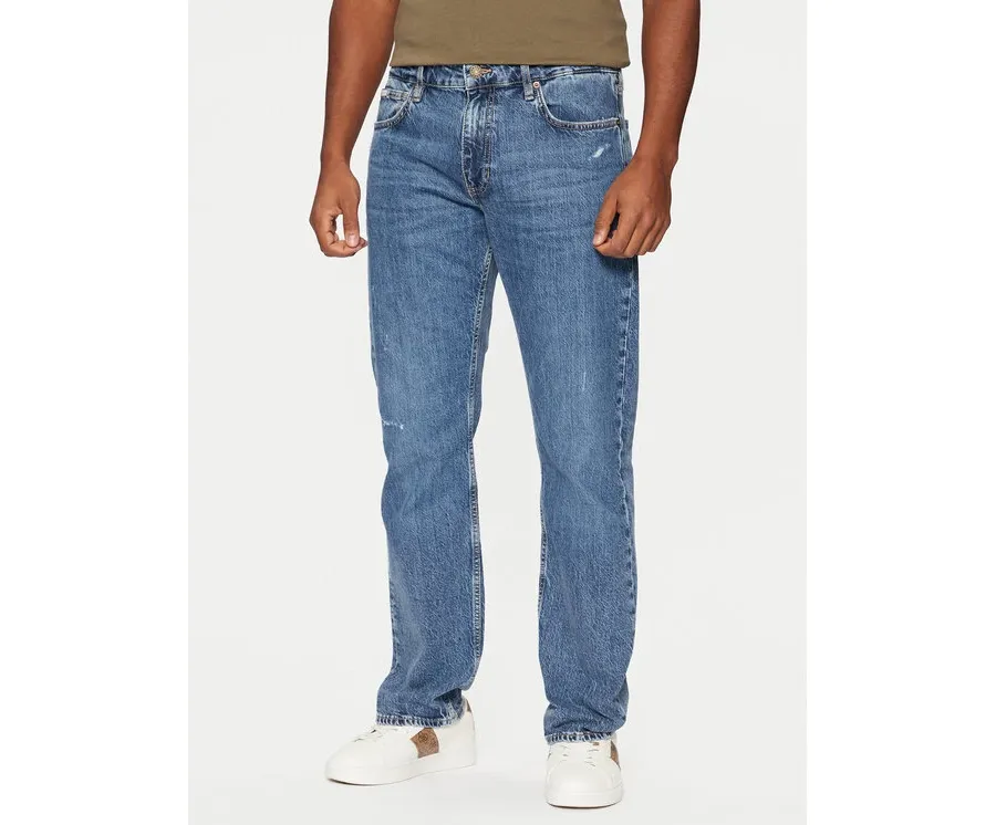 obrazek 1 Guess Jeans Jeansy M5RA1B D5M52 Niebieski Straight Leg