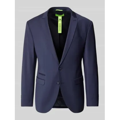 Zdjęcie Marynarka zapinana na 2 guziki o kroju slim fit z dodatkiem streczu model ‘CiCastello’ ‘CIPOWERSTRETCH’