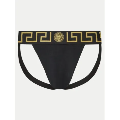 Zdjęcie Versace Slipy Jock Strap AUU01017 1A10011 Czarny