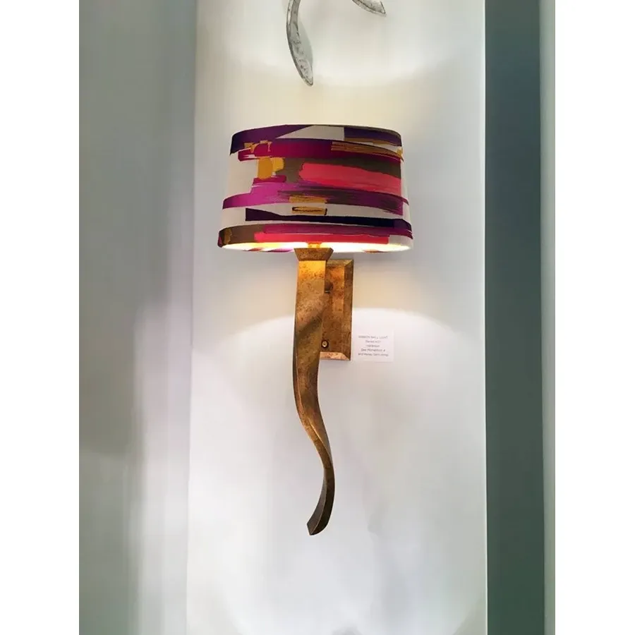 obrazek 6 Stylowy kinkiet RIBBON w czterech dekoracyjnych wykończeniach