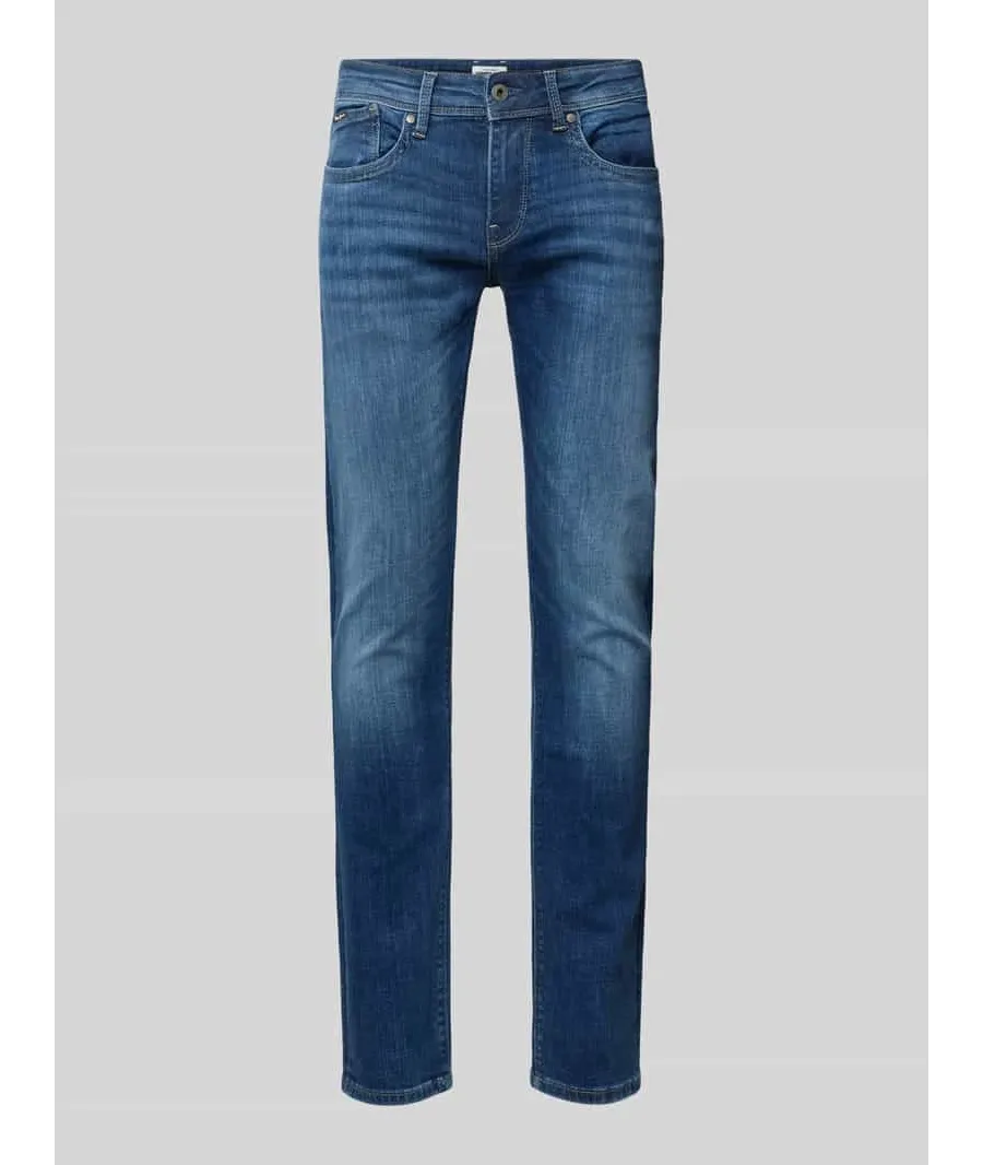 obrazek 1 Jeansy o kroju slim fit z 5 kieszeniami