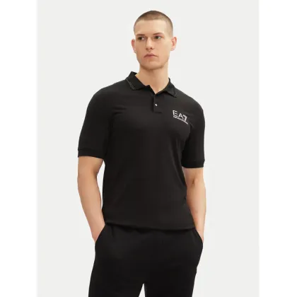 Zdjęcie EA7 Emporio Armani Polo 7M000300 AF13739 UC001 Czarny Slim Fit