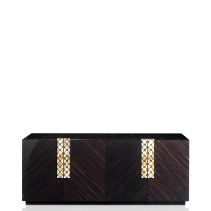 Zdjęcie Luksusowa pozioma 4 drzwiowa szafka do salonu – Arcahorn