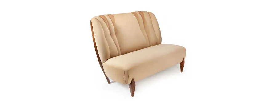 obrazek 4 Designerska piękna 2 osobowa sofa inspirowana wysokimi klifami wybrzeża Na Pali - Insidherland