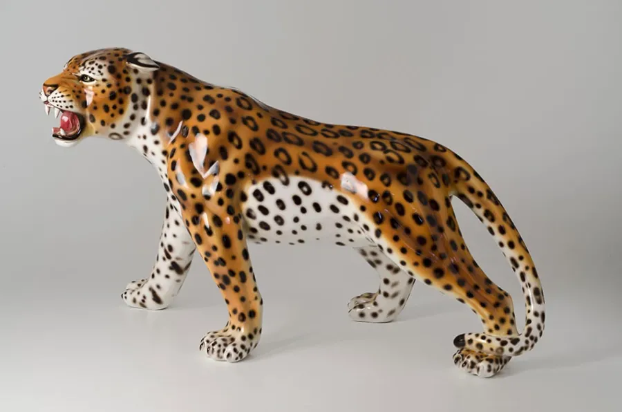 obrazek 1 Stylowy ceramiczny leopard