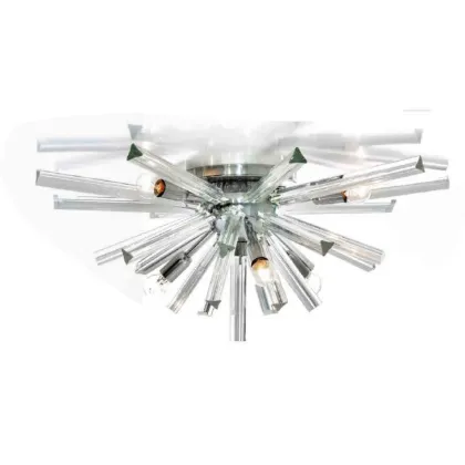 Zdjęcie Lampa sufitowa Sputnik z przezroczystym szkłem Murano Triedo - Il Paralume Marina