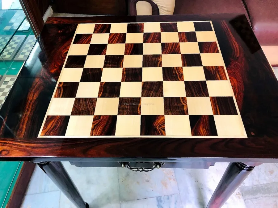 obrazek 8 Oryginalny stół szachowy z serii Victoria i figury do gry królewskiej - The Chess Empire