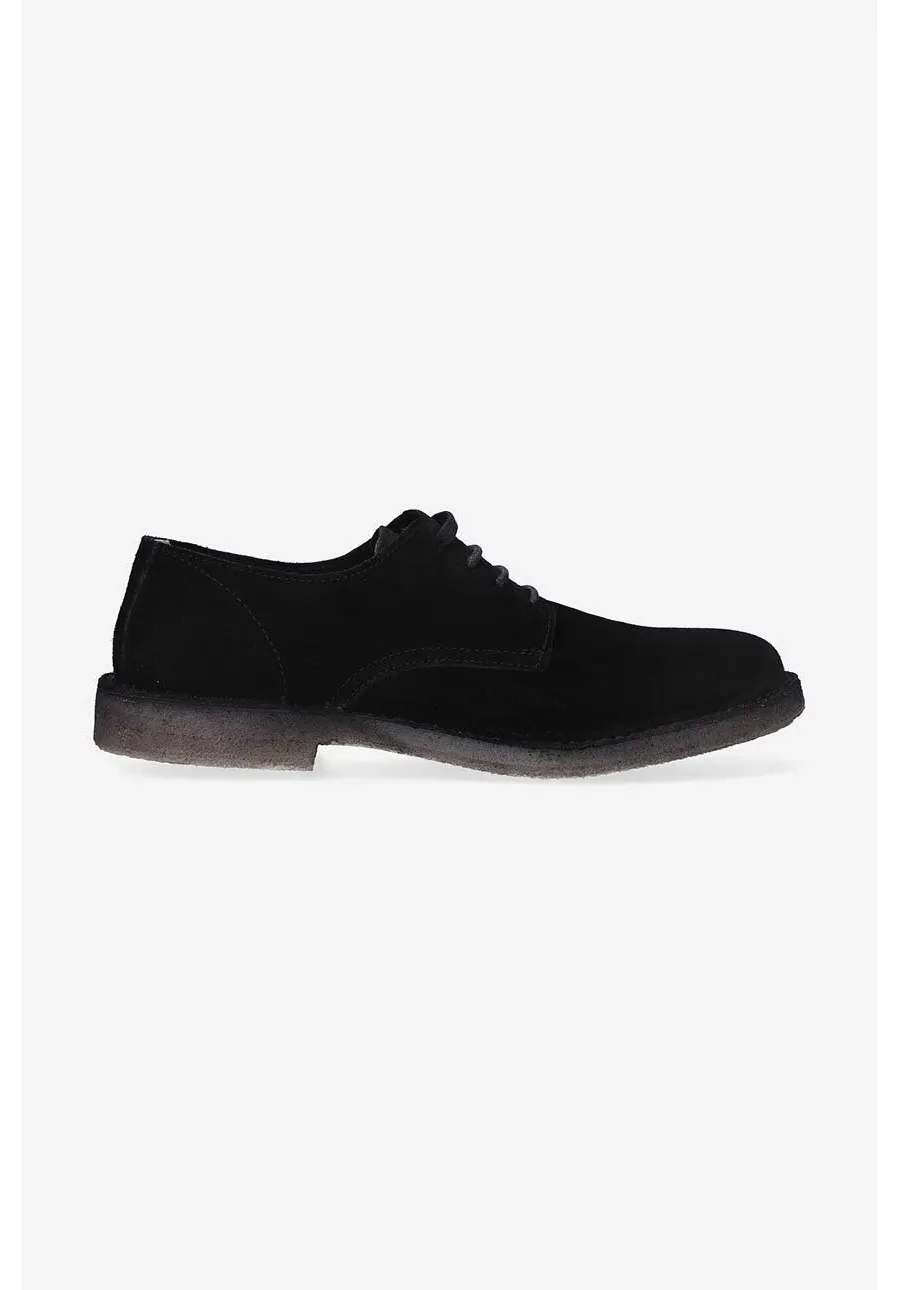 obrazek 1 Astorflex półbuty zamszowe Derby Uomo męskie kolor czarny COASTFLEX.001-STONE
