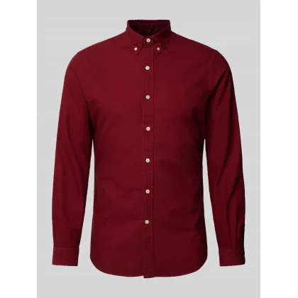 Zdjęcie Koszula casualowa o kroju slim fit z kołnierzykiem typu button down