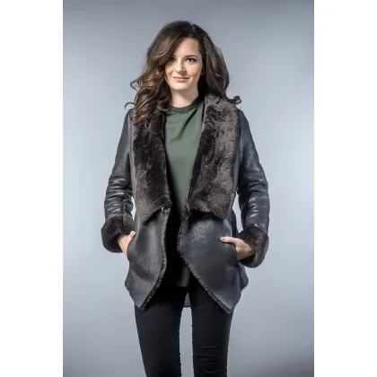 Picture Women's lambskin jacket - A&A Vesa