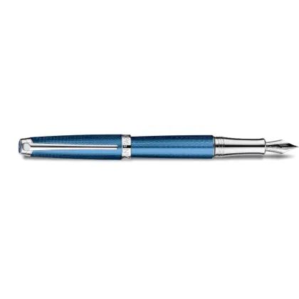 Picture A wonderful Leman Grand Bleu fountain pen as a gift for a special person