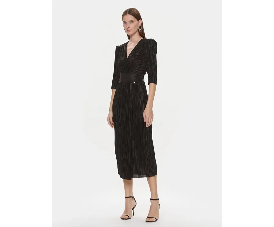 obrazek 1 Rinascimento Sukienka koktajlowa CFC0019315002 Czarny Regular Fit