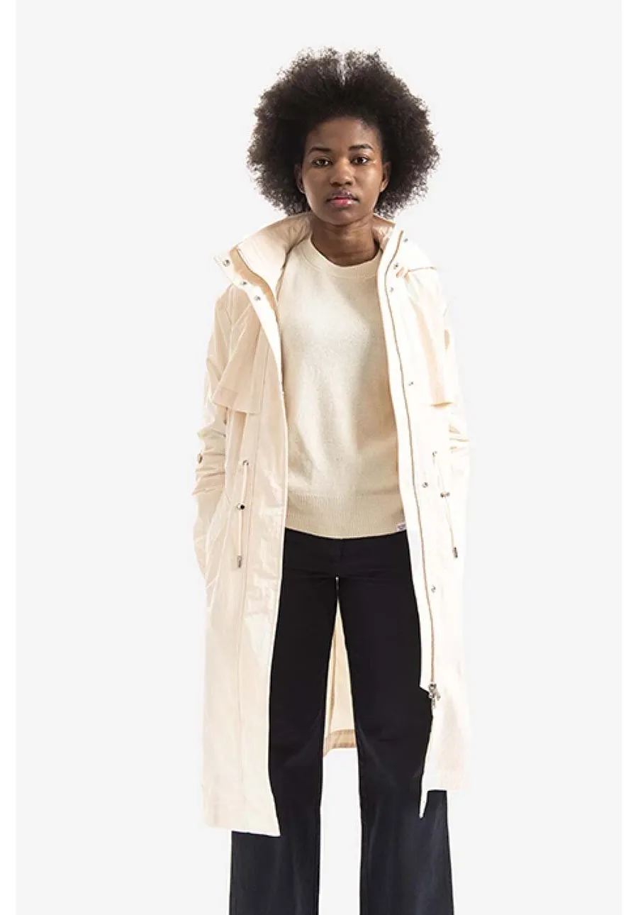 obrazek 1 Woolrich parka Female Briar Long Lig damska kolor beżowy przejściowa CFWWOU0615FRUT2890-840