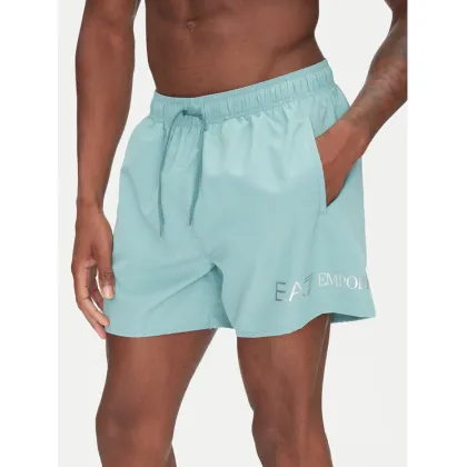 Zdjęcie EA7 Emporio Armani Szorty kąpielowe 7M000519 AF13049 MB159 Turkusowy Regular Fit