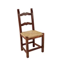 Picture A beautiful, stylish Italian Radda chair with a unique character