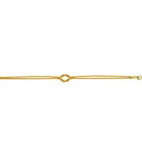 Picture Beautiful women's bracelet with a knot, 19.5 cm