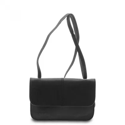 Zdjęcie Mała czarna torebka wykonana ze skóry - Giudi