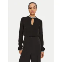Zdjęcie TWINSET Bluzka 242TT2262 Czarny Regular Fit