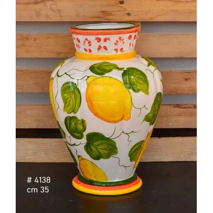 Picture Original decorative vase made of ceramics