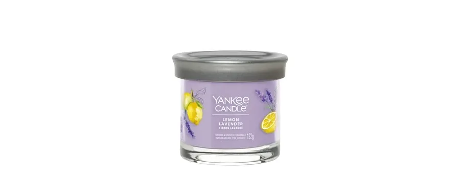 obrazek 1 Yankee Candle Lemon Lavender Signature Tumbler Świeca zapachowa 122 g