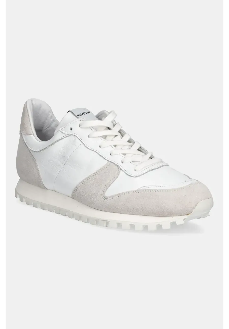 obrazek 1 Novesta sneakersy skórzane Marathon Leather kolor biały N859003.00101Y110