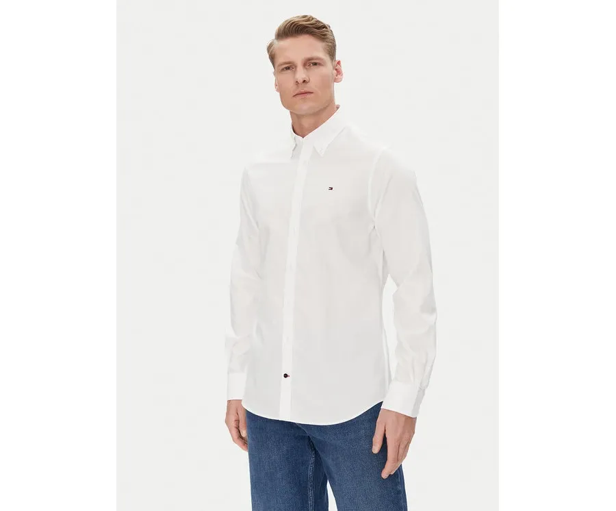 obrazek 1 Tommy Hilfiger Koszula MW0MW38658 Biały Slim Fit