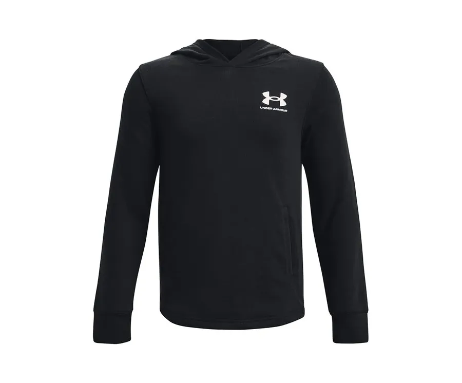 obrazek 1 Under Armour Bluza UA Rival Terry Hoodie 1377251 Czarny Relaxed Fit