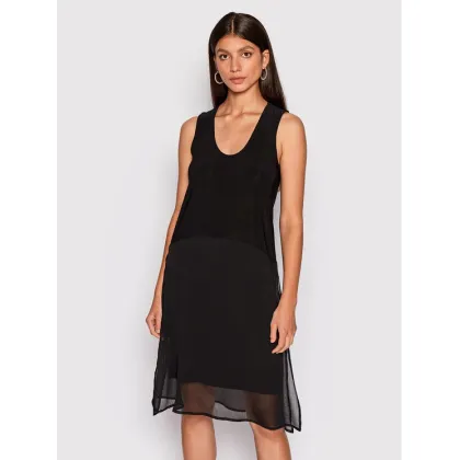 Zdjęcie DKNY Sukienka letnia P22DAEJR Czarny Regular Fit