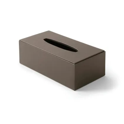Picture Original tissue container made of bonded leather