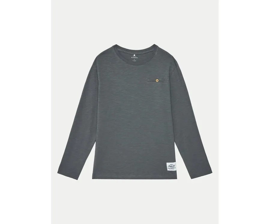obrazek 1 NAME IT Bluzka 13238711 Szary Regular Fit