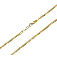 Zdjęcie Łańcuszek z diamentowymi kulkami o szerokości 2mm. Długość 50 cm z redukcją do 48 cm