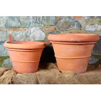Picture Luxurious traditional flowerpot made of Italian clay - Fornace Masini