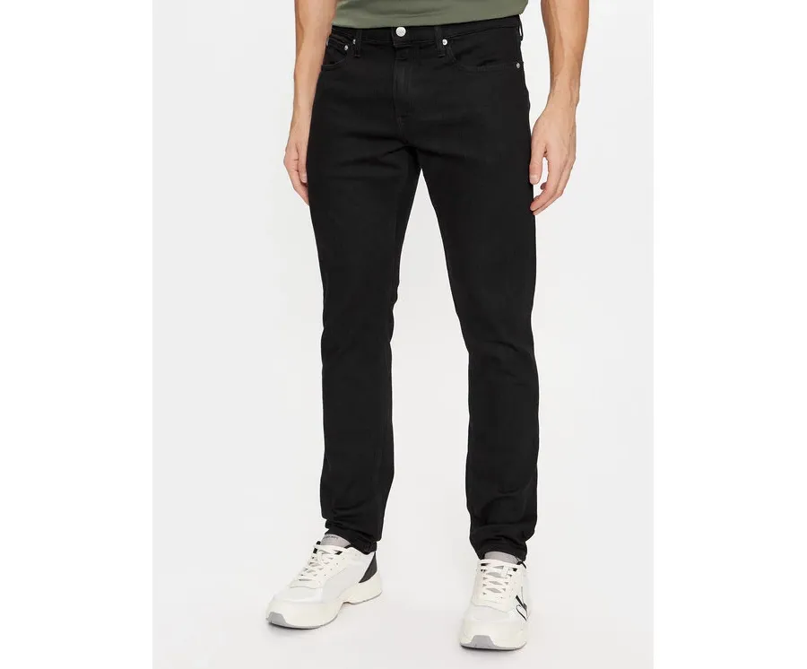 obrazek 1 Calvin Klein Jeans Jeansy J30J323687 Czarny Slim Fit