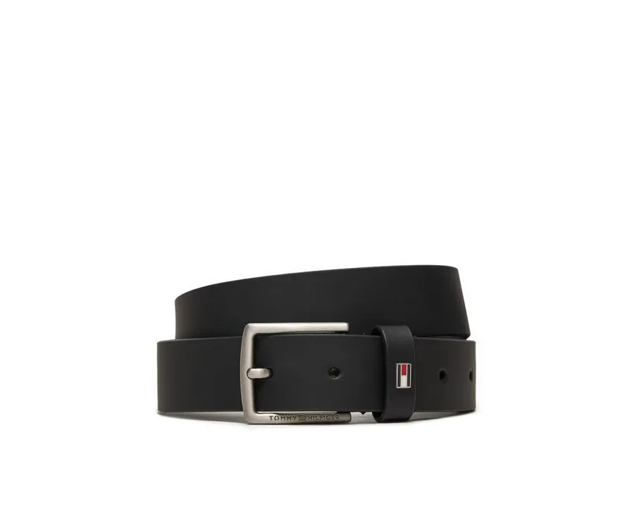 obrazek 1 Tommy Hilfiger Pasek Dziecięcy AU0AU01920 Czarny
