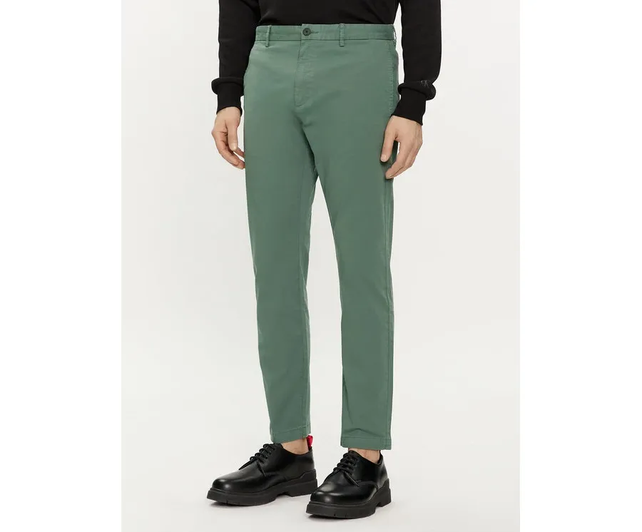 obrazek 1 Hugo Chinosy David222D 50468314 Zielony Slim Fit HUGO