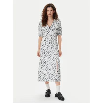 Zdjęcie Tommy Jeans Sukienka letnia Bird DW0DW20336 Biały Regular Fit