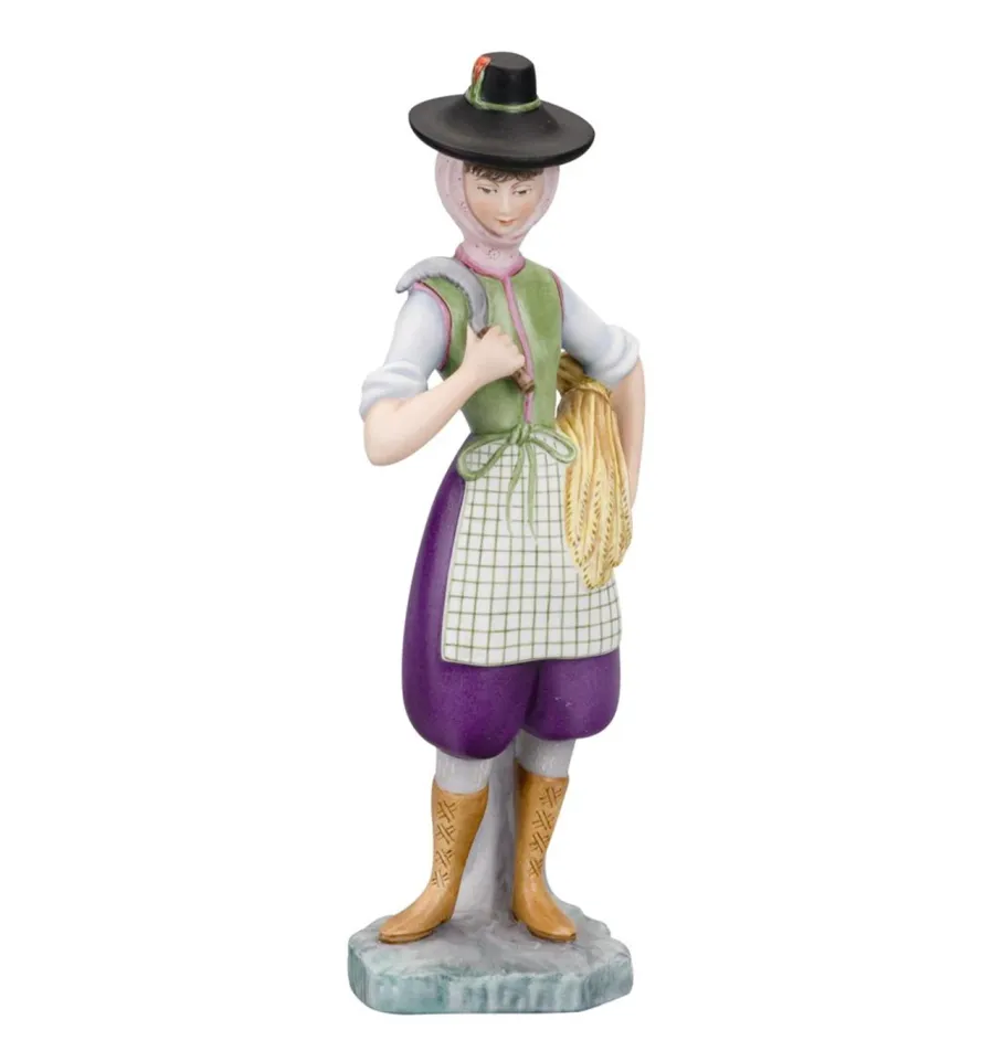 obrazek 1 Porcelanowa figurka kobiety Alentejo z serii „Kostiumy regionalne” - Vista Alegre
