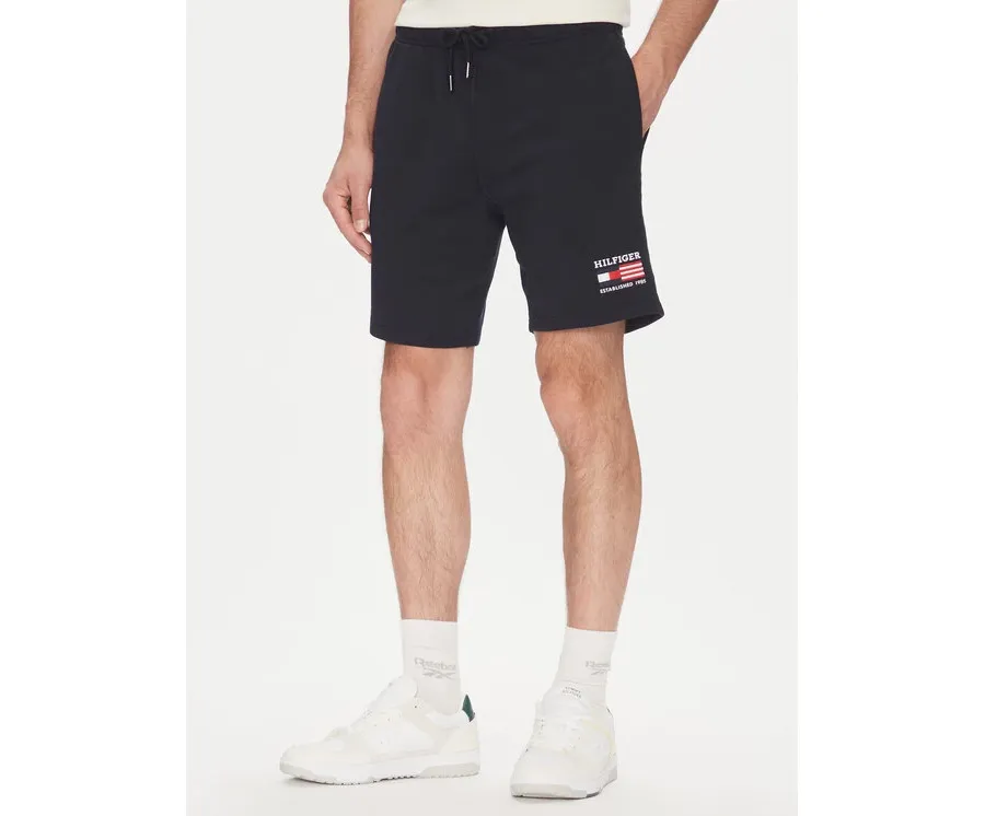 obrazek 1 Tommy Hilfiger Szorty sportowe American MW0MW39862 Granatowy Regular Fit