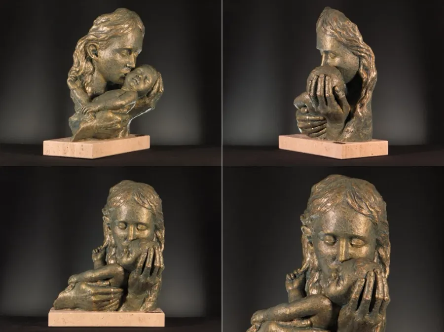 obrazek 2 Znakomita statuetka - kochająca mama
