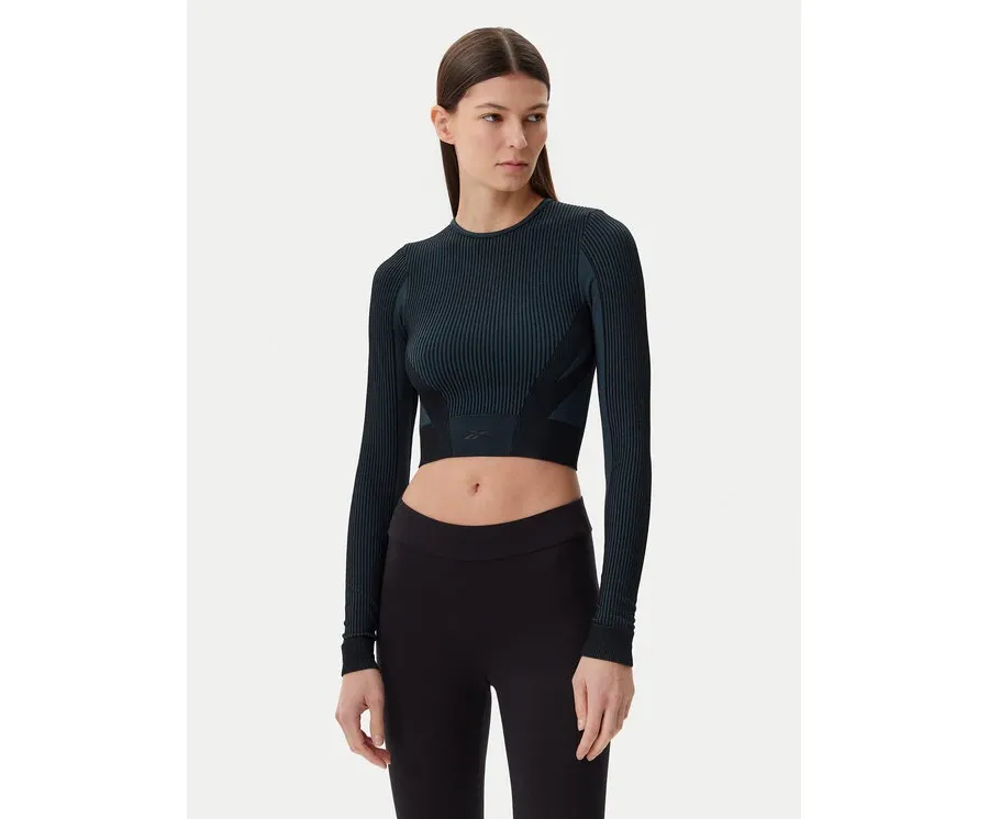 obrazek 1 Reebok Koszulka techniczna LAB Seamless 118570 Czarny Slim Fit