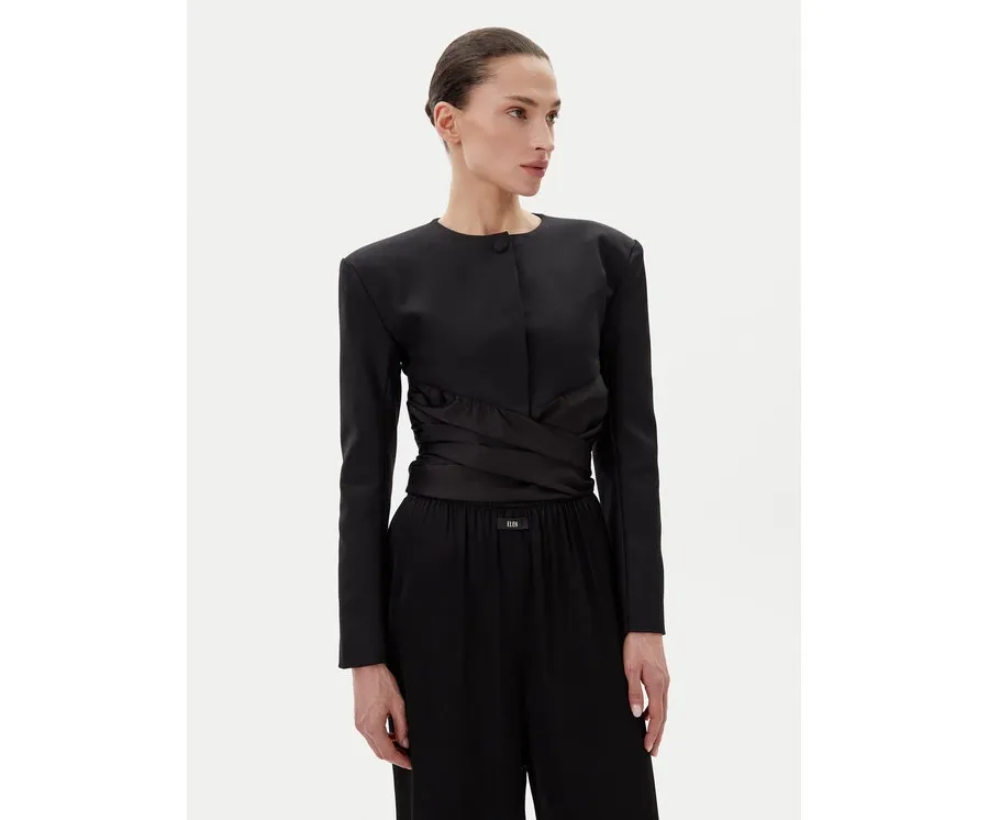 obrazek 1 Eleh Marynarka ESS250171 Czarny Regular Fit