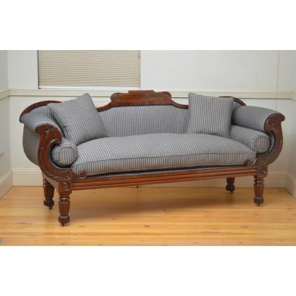 Zdjęcie Bardzo elegancka sofa mahoniowa William IV - antyk