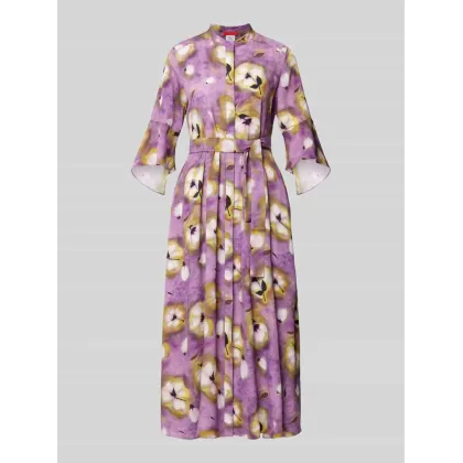 Zdjęcie Sukienka midi z wiązanym paskiem model ‘Esperto’