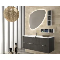Picture Oak modern bathroom set