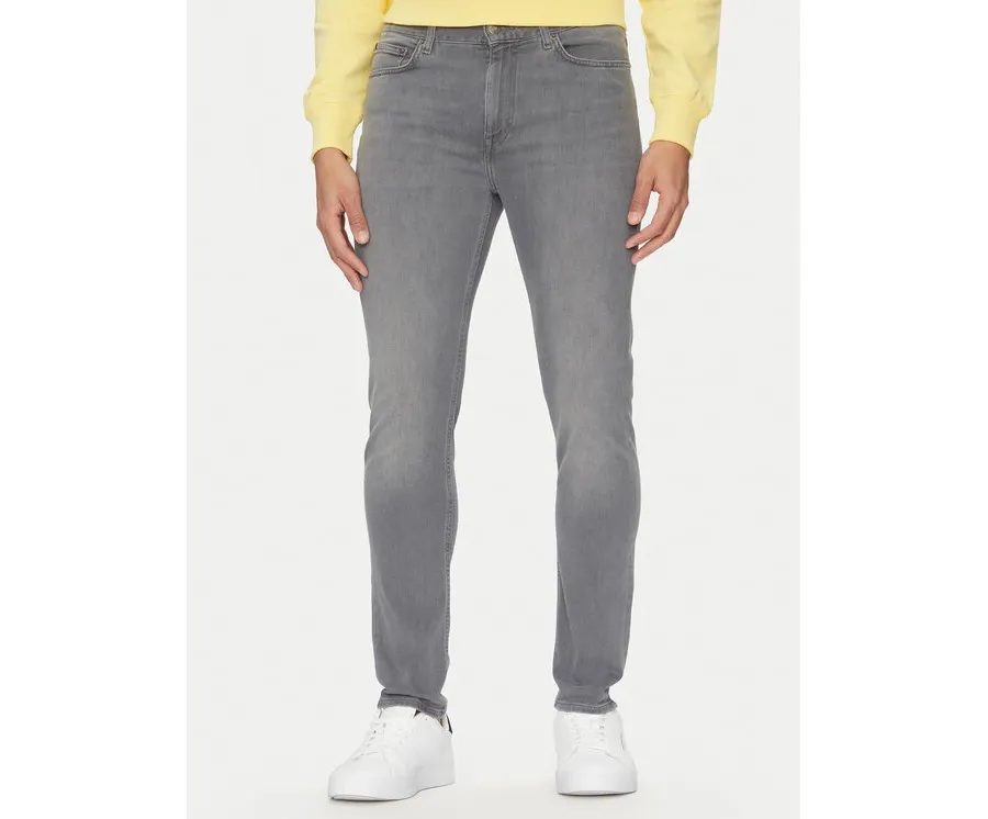 obrazek 1 Tommy Hilfiger Jeansy Bleecker MW0MW38828 Szary Slim Fit