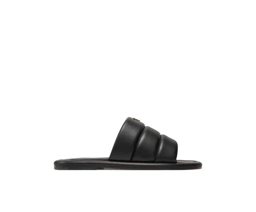 obrazek 1 Giuseppe Zanotti Klapki EU40004 Czarny GIUSEPPE ZANOTTI